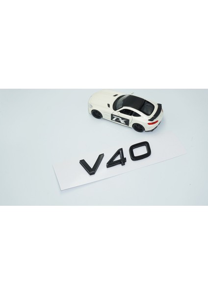 V40 Siyah Abs 3m 3D Bagaj Yazı Logo Volvo Ile Uyumlu fiyatları