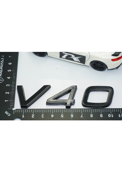 V40 Siyah Abs 3m 3D Bagaj Yazı Logo Volvo Ile Uyumlu modelleri