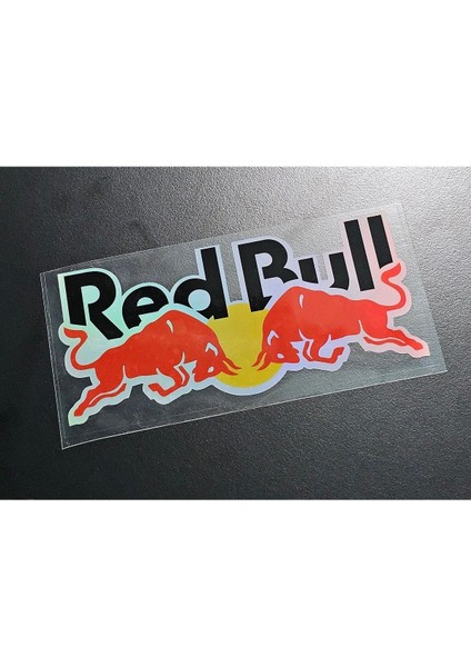 Red Bull Hologram Özel Üretim Sticker - Red Bull Sticker Hologramlı Ürün fırsatları