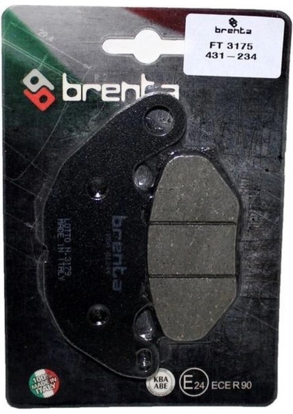 Yamaha X-Max 300 Ön Fren Balata Brenta (Made In Italy) indirimleri