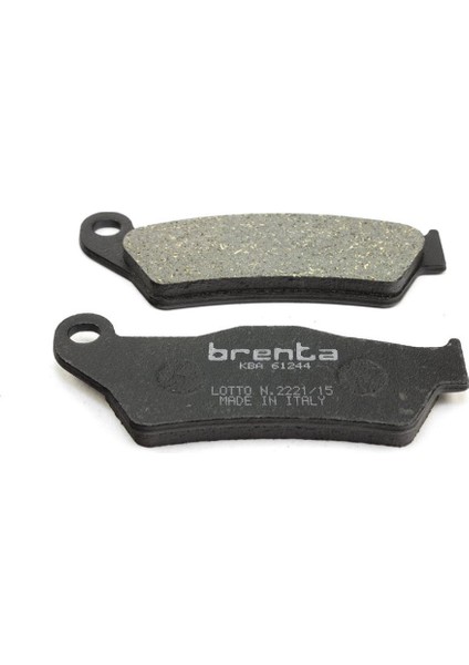 Bajaj Dıscover 150 F Ön Fren Balata Brenta (Made In Italy)