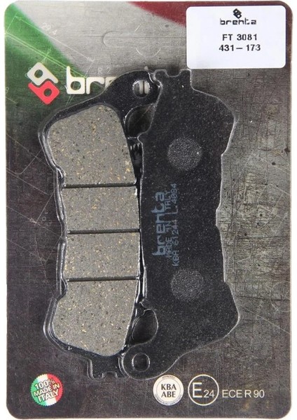 Honda Forza 300 Ön Fren Balata Brenta (Made In Italy) indirimleri