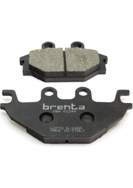 Yamaha Yzf R125 Arka Fren Balata Brenta (Made In Italy)