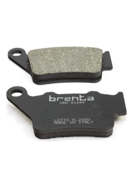 Bmw F 800 Gs Abs Arka Fren Balata Brenta (Made In Italy)
