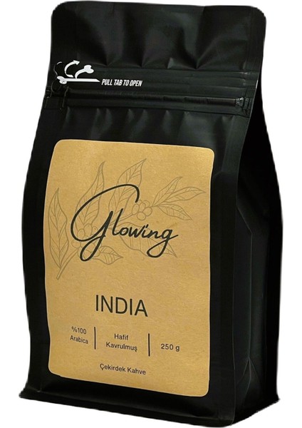 India Hafif Kavrulmuş Filtre Kahve (Öğütülmüş) | %100 Arabica | 250 gr