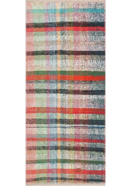 Anadolu El Dokuma Naturel Rengi Vintage Kilim