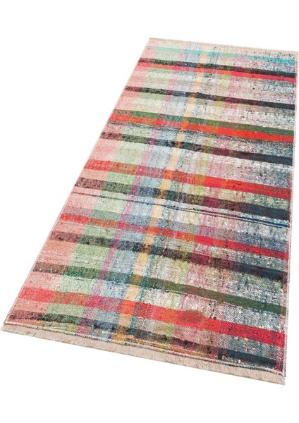 Anadolu El Dokuma Naturel Rengi Vintage Kilim