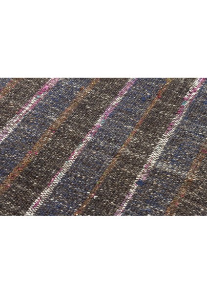 Açik Grı Rengi Çizgili Desen Vintage Kilim fırsatları