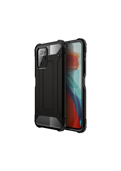 Poco X3 Gt Tam Koruma Sağlayan Çift Katmanlı Crash Premium Sert Silikon Kılıf