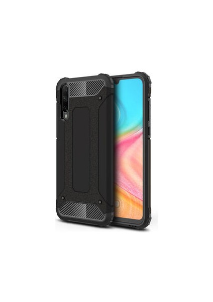 Honor 20 Lite Tam Koruma Sağlayan Çift Katmanlı Crash Premium Sert Silikon Kılıf