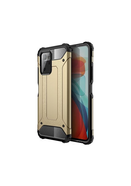 Poco X3 Gt Tam Koruma Sağlayan Çift Katmanlı Crash Premium Sert Silikon Kılıf