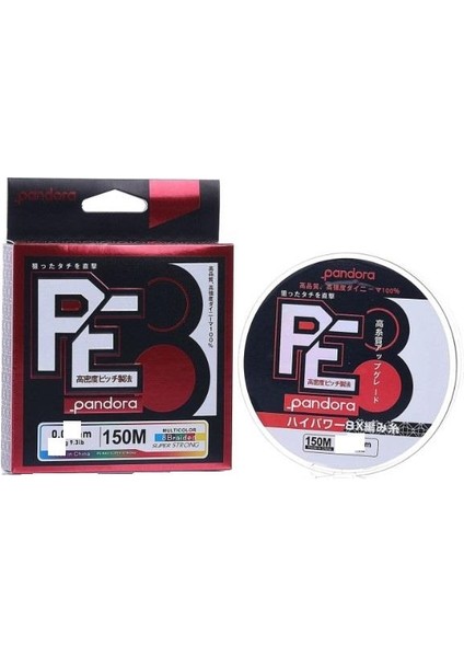 Pe-Max 8 Kat Multicolor 150MT Ip Misina