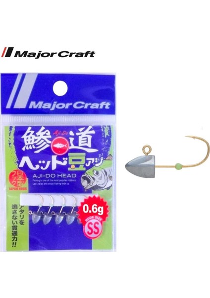 Ajido Jighead 0.6gr - Ss (5 Adet)