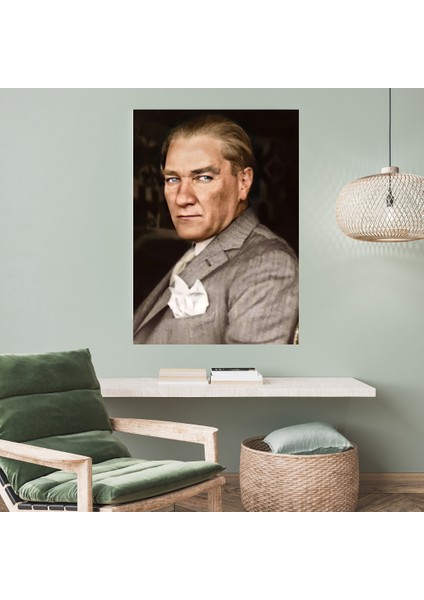 Büyük Lider Mustafa Kemal Atatürk Portresi Duvar Sticker fiyatları