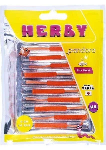 Herby Worm 5cm Lrf Silikon Yem modelleri