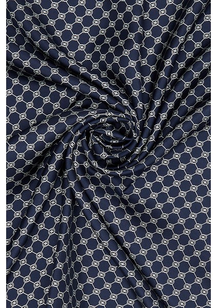 Twill Ipek Eşarp - Özel Seri - Lacivert modelleri