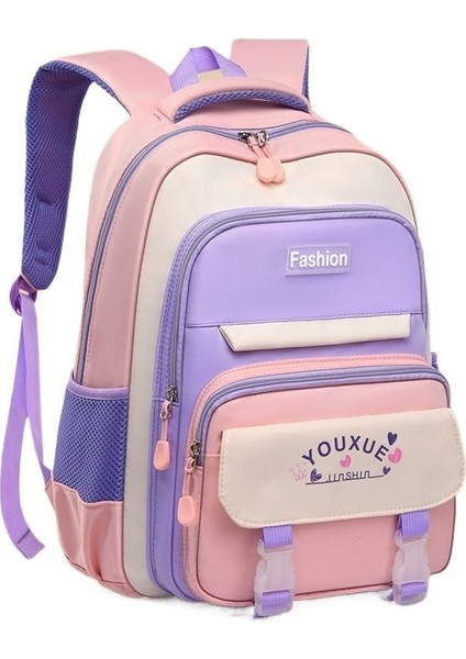 Ilkokul Öğrencisi Okul Çantası Kadın Ins Tarzı Sevimli Kore Versiyonu Birinci, Ikinci, Üçüncü, Dördüncü, Beşinci ve Altıncı Sınıf Çocukları Ortaokul Büyük Kapasiteli Sırt Çantası (Yurt Dışından)