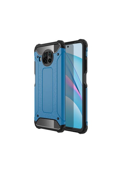 Redmi Note 9 Pro 5g Kılıf Nexis Premium Sağlam Çift Katmanlı Sert Silikon Kapak
