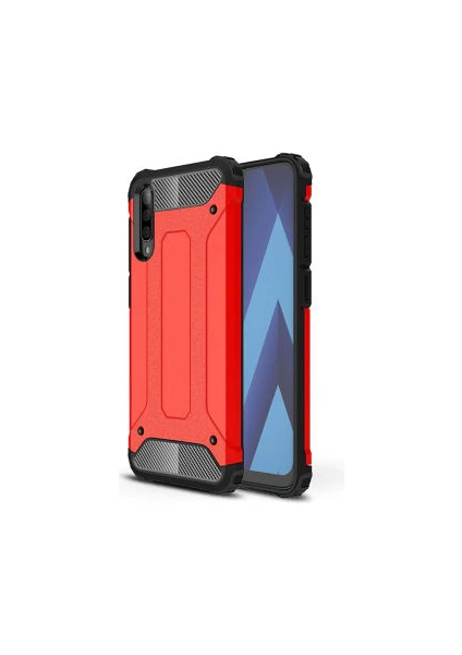 Techno Guru Xiaomi Mi 9 Tam Koruma Sağlayan Çift Katmanlı Crash Premium Sert Silikon Kılıf