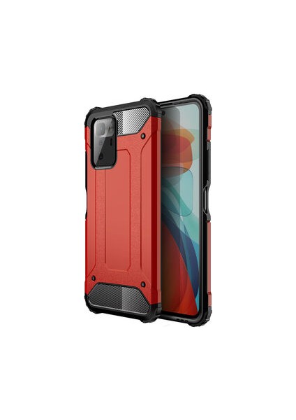 Poco X3 Gt Tam Koruma Sağlayan Çift Katmanlı Crash Premium Sert Silikon Kılıf