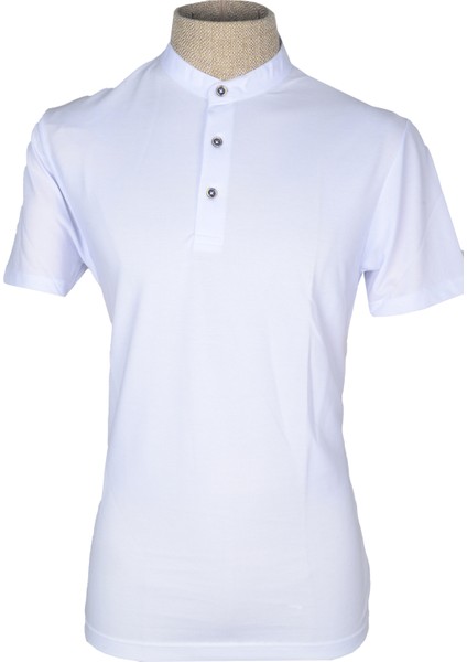 Cengiz Inler Hakim Yaka Erkek T-Shirt