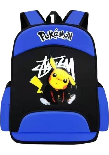 Ilkokul Öğrencilerinin 1. Sınıftan 6. Sınıfa Kadar Erkekler Için Çocuk Okul Çantaları Pikachu Modaya Uygun Hafif Omurga Korumalı Çocuk Okul Çantaları Sırt Çantası (Yurt Dışından)