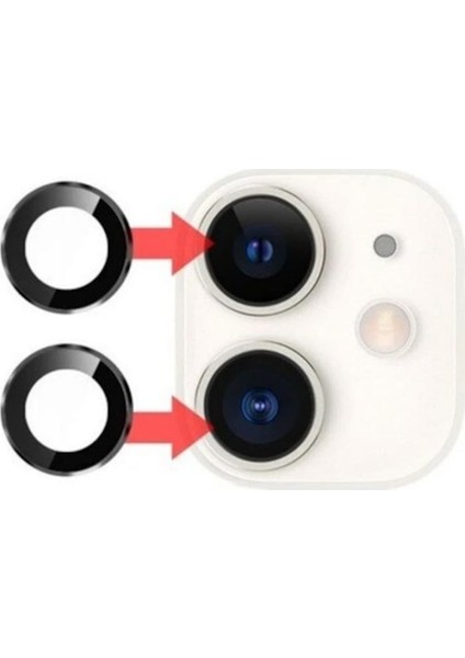 iPhone 11 Uyumlu Kamera Lens Camı