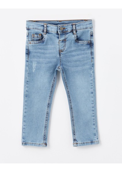 Lcw Baby Beli Lastikli Basic Erkek Bebek Jean Pantolon