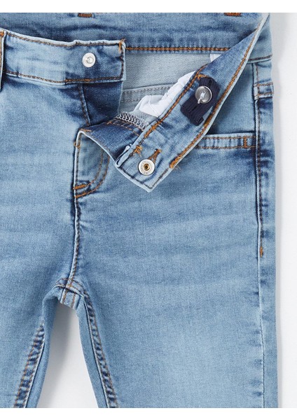 Lcw Baby Beli Lastikli Basic Erkek Bebek Jean Pantolon modelleri