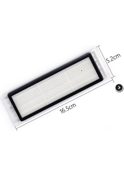 S50 T7PRO T6 P5 S5 Elektrikli Süpürge Hepa Filtre Paspas Bezi Parçası 2 x Rulo Ana Yan Fırça 3x Evrensel Tekerlek (Yurt Dışından)