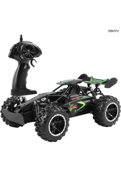 Uzaktan Kumandalı Araba 2.4ghz 2WD 1:18 Uzaktan Kumandalı Çöl Arazi Aracı Off-Road Araç Uzaktan Kumandalı Araba Çocuklara Hediye Oyuncaklar (Yurt Dışından)