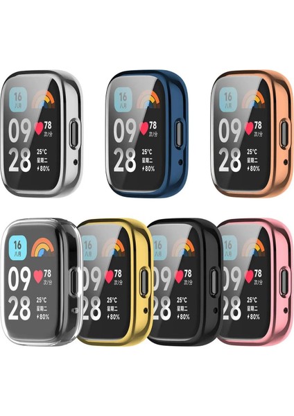 Redmi Watch 3 Active Uyumlu Kasa ve Ekran Koruyucu 360 Tam Koruma Kılıf Kapak indirimleri