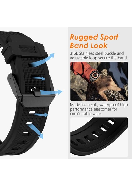 Apple Watch Uyumlu Ultra 2 Se Uyumlu 42 44 45 49MM Kordon Zırhlı Armor Kordon Kayış fırsatları