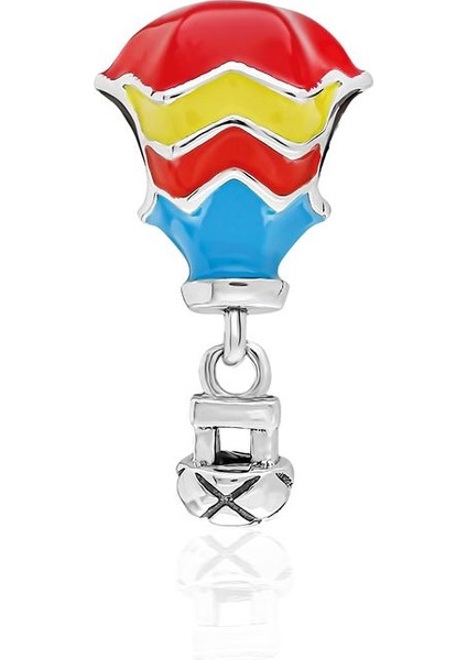 925 Ayar Gümüş Mineli Balon Charm