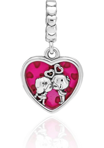 925 Ayar Gümüş Sallantılı Aşk Charm
