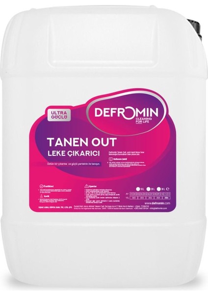 Tanen Out Leke Çıkarıcı 30lt