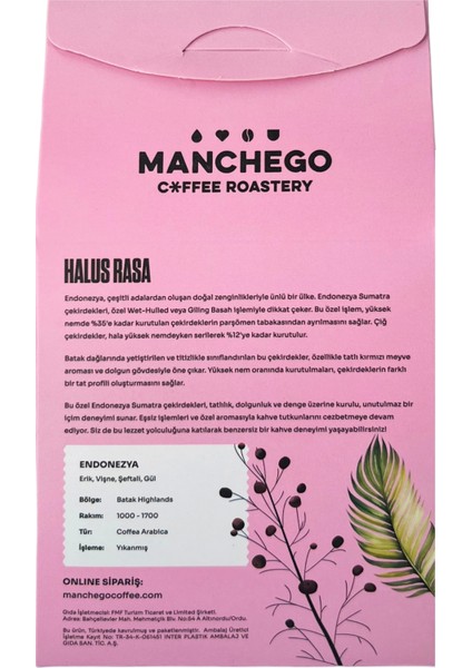 Endonezya-Halus Rasa 180 gr(Çekirdek)