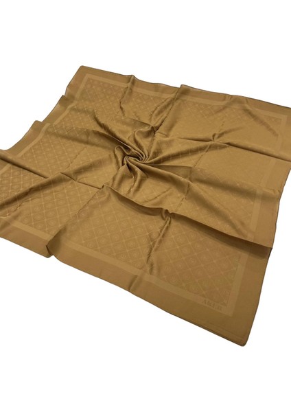 Cotton Eşarp - Safran Kahve 930