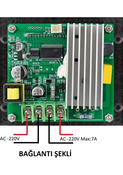 W2142A-220V/7A Pıd Kontrollü Termostat