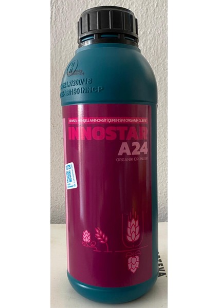 Innostar A24-1 Lt. (Bitkisel Menşeli Aminoasit Içeren Sıvı Organik Gübre )