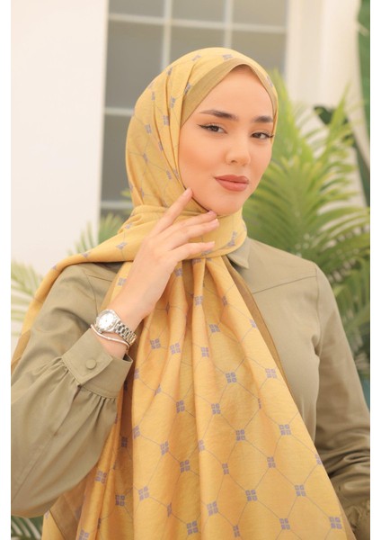 Olinda Şal - 49003 - Sarı Yeşil Mavi modelleri