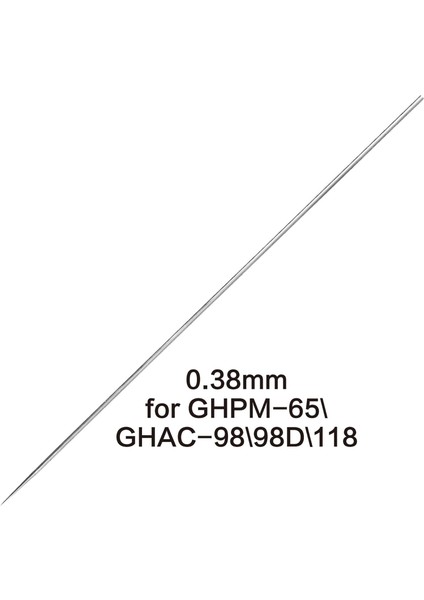 Airbrush Yedek Parça Ace & Premium Series Için 0.38MM Yüksek Dayanıklılığa Sahip Iğne