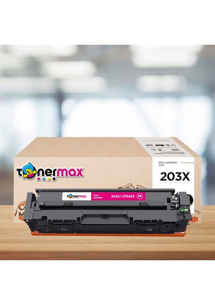 Hp 203X CF543X Muadil Toner Kırmızı / Pro M254 / M280 / M281