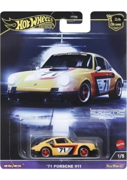 71 Porsche 911 Exotic Envy Car Culture 1/5
