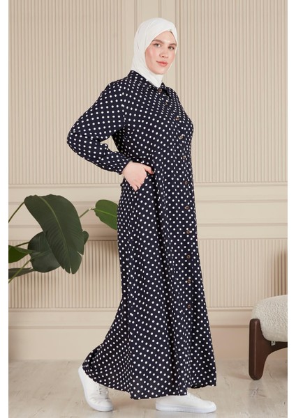 Kadin Buyuk Beden Çıtır Desen Yazlik Tesettur Elbise fırsatları