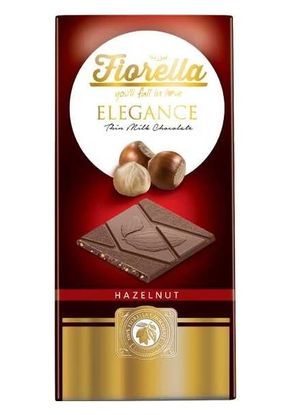 Elegance Fındıklı Sütlü Çikolatalı Tablet 70 Gr. 1 Adet