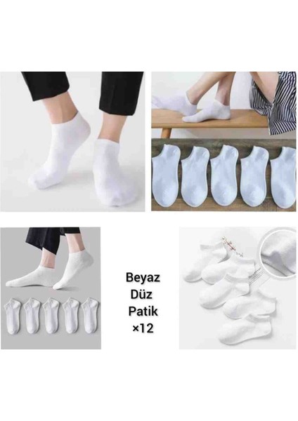 Kadın Patik Çorap Seti 12'li
