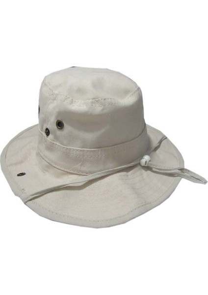 Safari Model Şapka Katlanabilir Yeşil-M-L