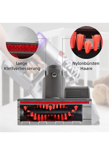 Dyson V7 V8 V10 V11 V15 Için Mini Türbin Memesi Fırça Kafası (Yurt Dışından) indirimleri