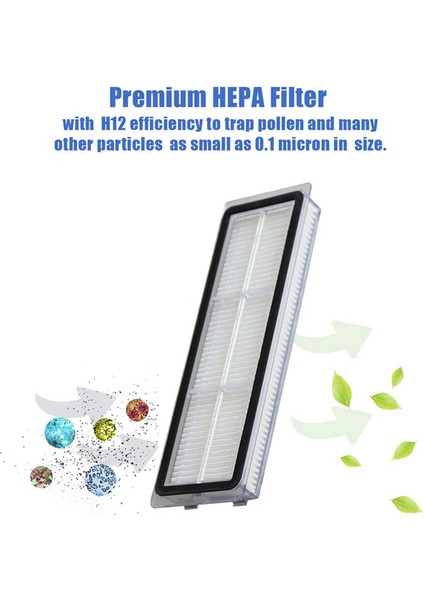 Xiaomi Mijia Süpürme Için 6pcs Yıkanabilir Hepa Filtre Değişimi (Yurt Dışından) fiyatları
